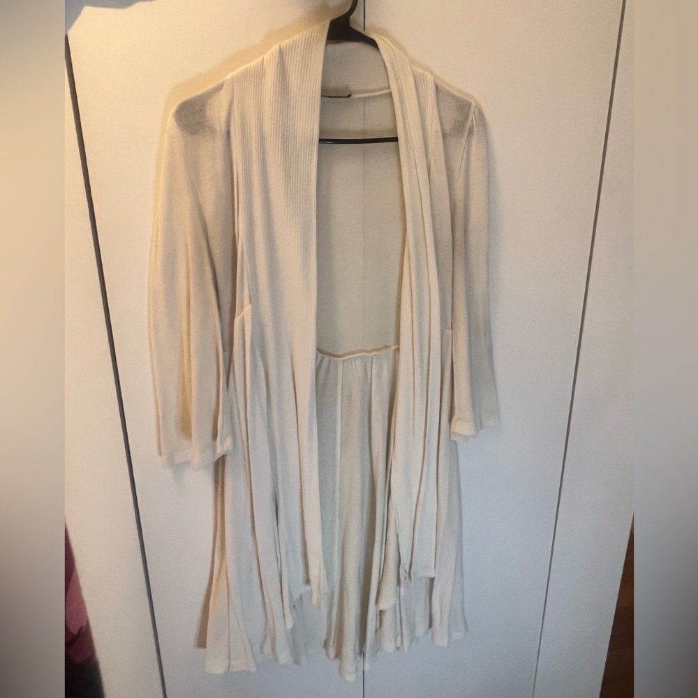 White Matthew Stephens Cardigan